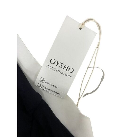 Oysho Women One Piece Small Jumpsuit Black White Perfect-Adapt Long 1411/232 NWT - Picture 6 of 9